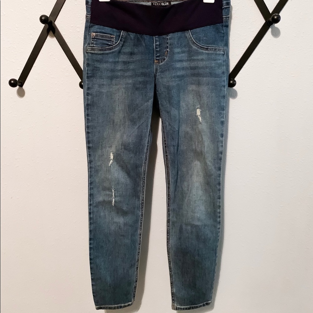 Maternity front panel skinny jeans size xs